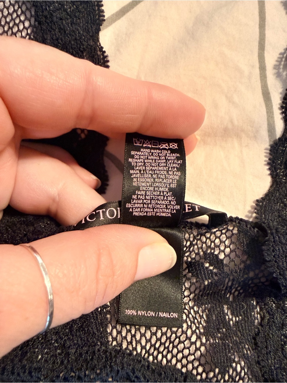 Victoria’s Secret Lace Halter mini dress - Picture 5 of 8